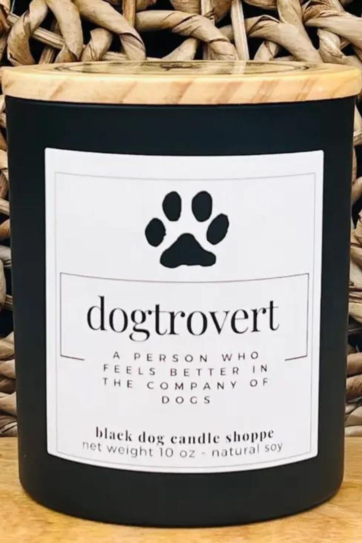 Candle - Dogtrovert - Coconut Cream Sented